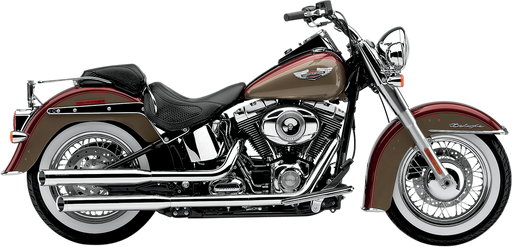 COBRA Chrome Slashcut Mufflers - Harley-Davidson '05-'17 - 6002 - PartsOutlet.com.au