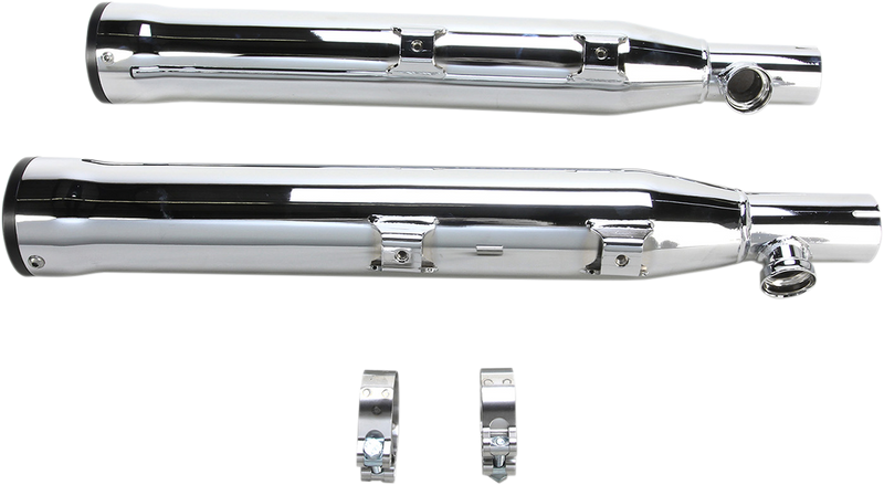 COBRA 3" RPT Mufflers for '00-'06 Softail - Chrome 6054