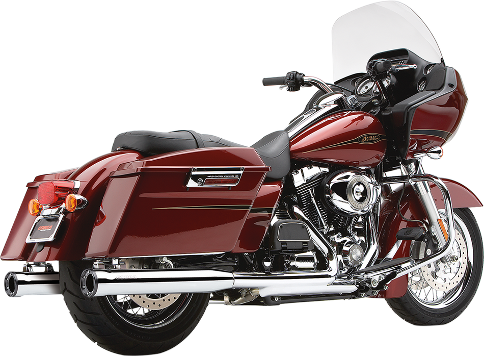 COBRA RPT 3" Mufflers - Chrome - '95-'16 Bagger 6070