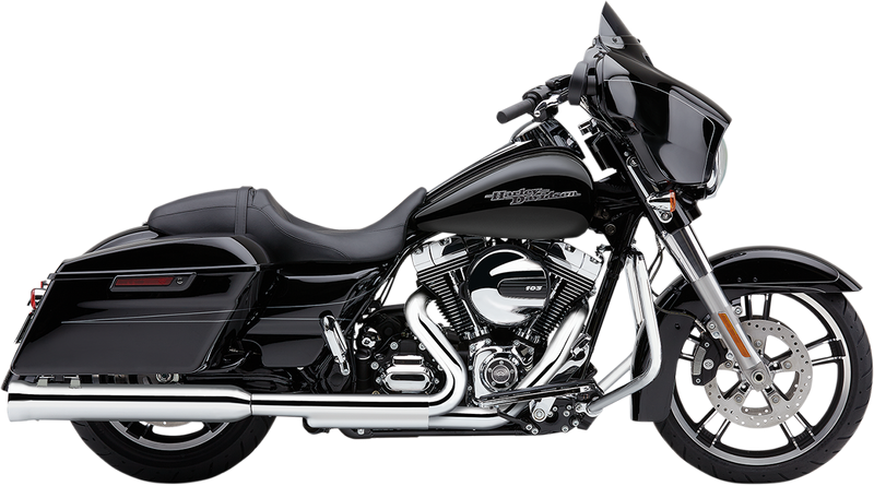 COBRA Neighbor Hater Mufflers for '95-'16 Bagger - Chrome 6107 - PartsOutlet.com.au