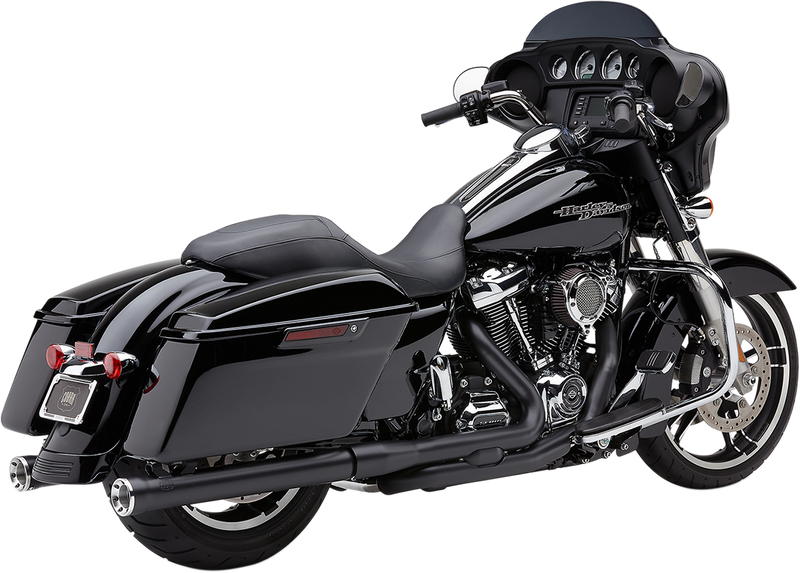 COBRA RPT 3" Mufflers - Black - '17-'22 FL - 6071RB