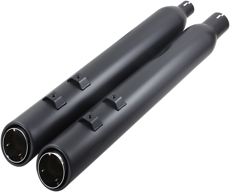 COBRA 909 Uppercut Mufflers for FL '17-'22 - Black 6269RB - PartsOutlet.com.au