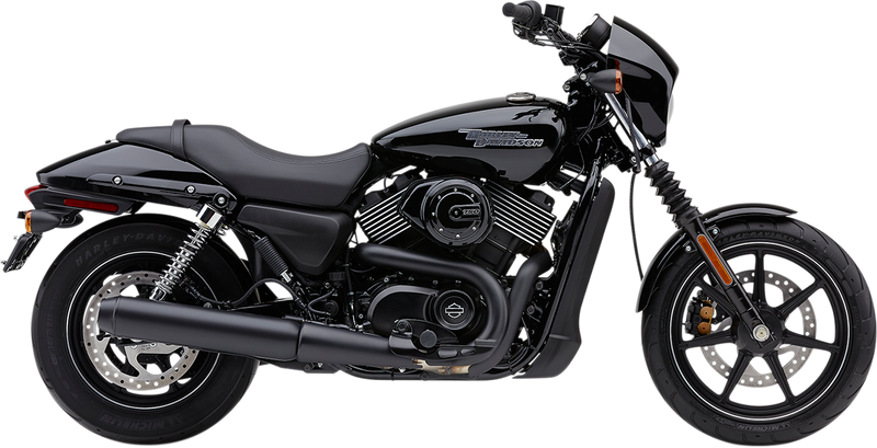 COBRA 4" Black El Diablo Muffler - '14-'20 Street - 6510B