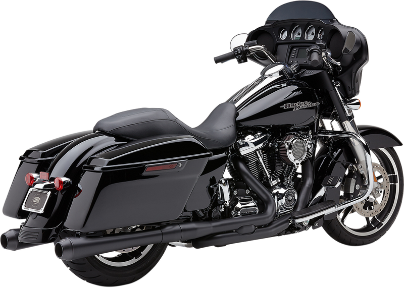 COBRA El Diablo 4" Mufflers for FL - '17-'22 Black/Black - 6208RB