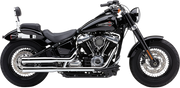 COBRA Neighbor Hater Mufflers for Softail - '18-'22 - Chrome 6047 - PartsOutlet.com.au