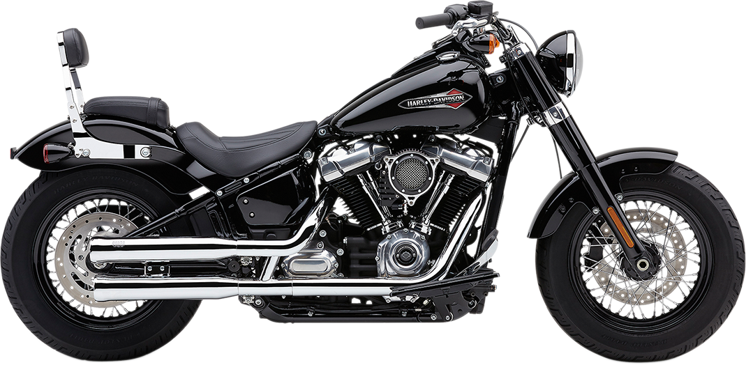 COBRA Neighbor Hater Mufflers for Softail - '18-'22 - Chrome 6047