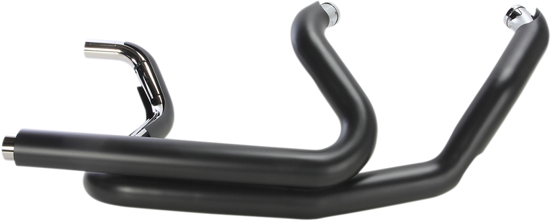 COBRA Powerport Dual Headpipes with Dual Bungs - '10-'16 FL Black 6253DBRB1 - PartsOutlet.com.au