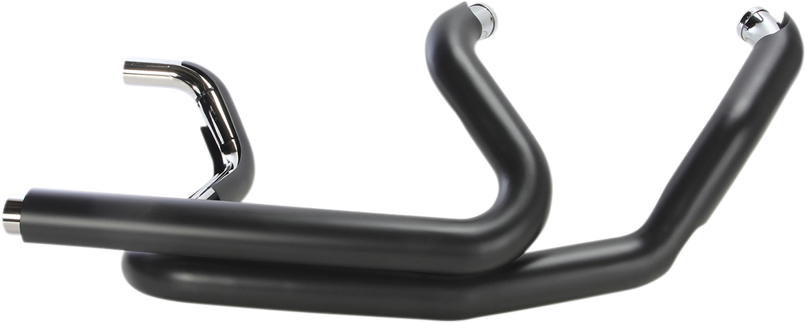 COBRA Powerport Dual Headpipes with Dual Bungs - '10-'16 FL Black 6253DBRB1 - PartsOutlet.com.au