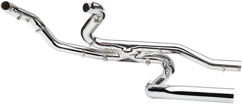 COBRA Pro Chamber Headpipes for Trike - '17-'22 FL Chrome 6256 - PartsOutlet.com.au