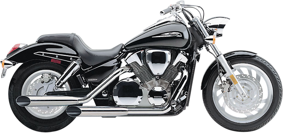 COBRA Classic Deluxe Exhaust - Chrome - Honda '04-'13 - Aero 750 1563SC - PartsOutlet.com.au