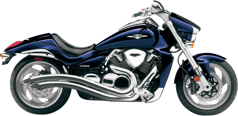 COBRA Speedster Swept Exhaust - Chrome - Suzuki M109R - 2006-2015 - 3221 - PartsOutlet.com.au