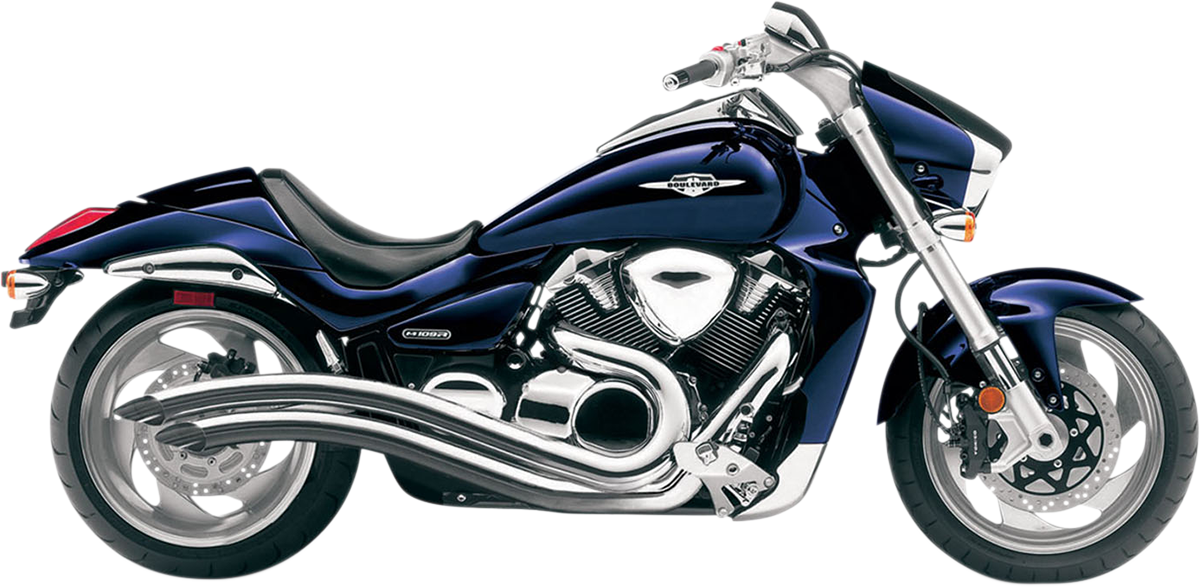 COBRA Speedster Swept Exhaust - Chrome - Yamaha Raider -2008-2016 - 2225