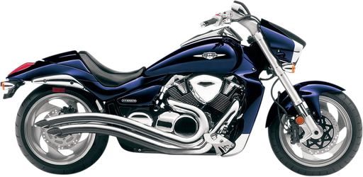 COBRA Speedster Swept Exhaust - Chrome - Yamaha Raider -2008-2016 - 2225 - PartsOutlet.com.au