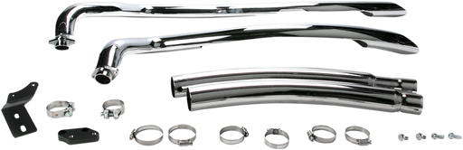 COBRA Speedster Swept Exhaust - Chrome - Kawasaki Vulcan 900 - 2006-2016 - 4218 - PartsOutlet.com.au