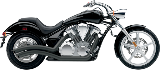 COBRA Speedster Swept Exhaust - Black - Honda VT1300 - 2010-2016 - 1233B - PartsOutlet.com.au