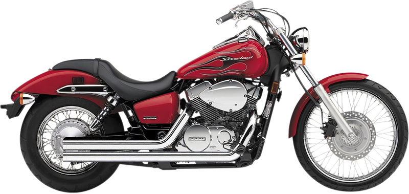 COBRA Streetrod Straight Cut Exhaust System - Honda 1988-2007 - Chrome 1721T - PartsOutlet.com.au
