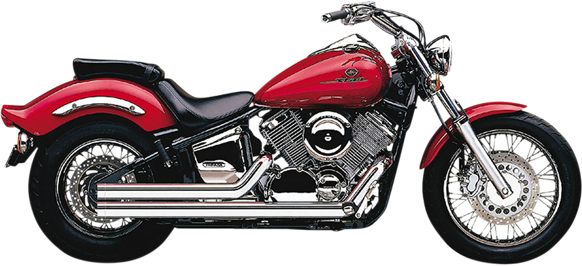 COBRA Speedster Short Exhaust - Yamaha V-Star 1100 - 1999-2009 - 2717T - PartsOutlet.com.au