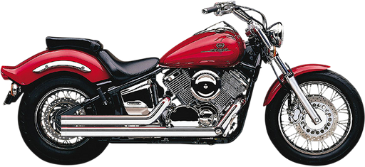 COBRA Speedster Short Exhaust - Yamaha V-Star 1100 - 1999-2009 - 2717T - PartsOutlet.com.au