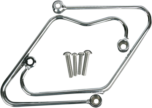 COBRA Saddlebag Supports - Chrome - Honda VT 2007-2009 - 02-6151 - PartsOutlet.com.au