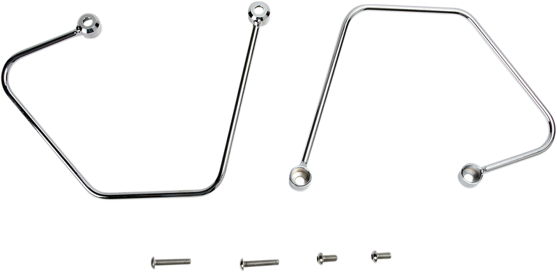 COBRA Saddlebag Supports - Chrome - Honda CMX '96-'15 - 02-6105 - PartsOutlet.com.au