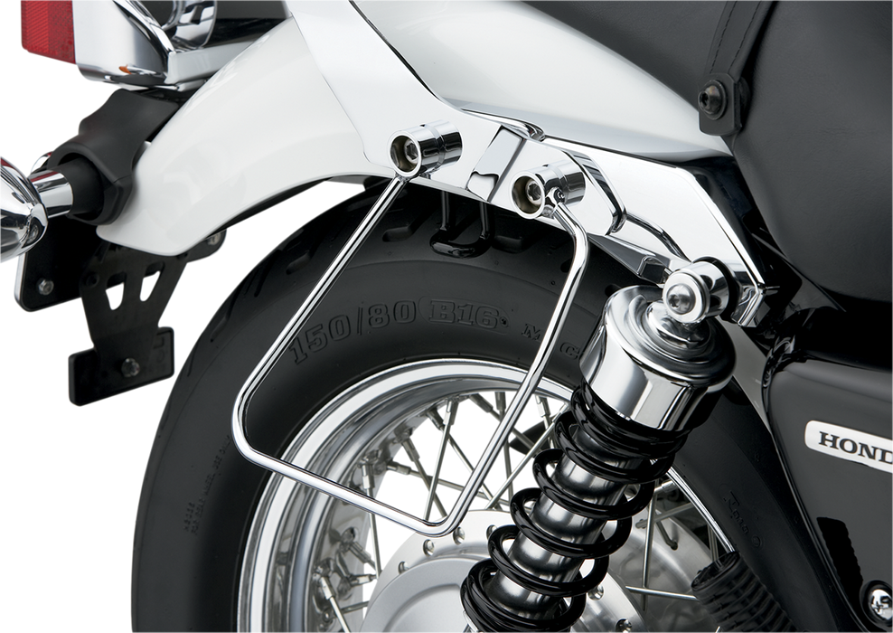 COBRA Saddlebag Supports - Chrome - Honda VT 2010-2013 - 02-6114 - PartsOutlet.com.au