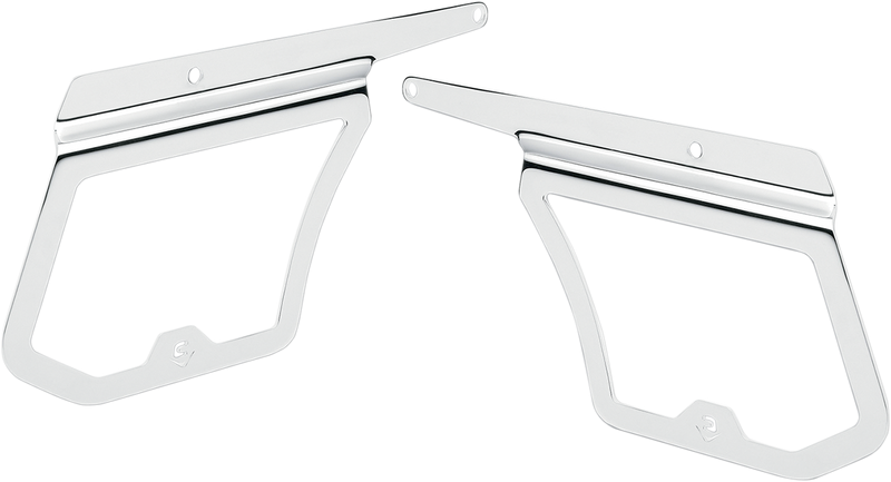 COBRA Saddlebag Supports - Chrome - '00-'17 FL/FX 602-6100 - PartsOutlet.com.au