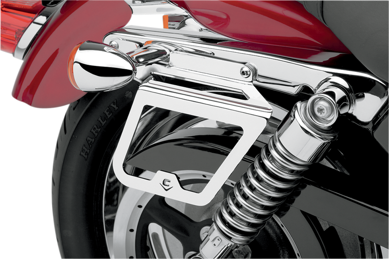 COBRA Saddlebag Supports - Chrome - '04-'20 XL 602-6103 - PartsOutlet.com.au