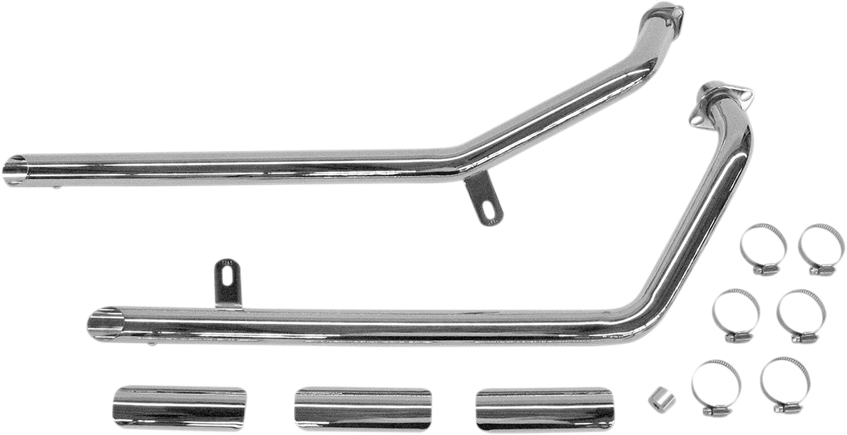 COBRA Drag Pipes Exhaust - '88-'07 Honda VLX600 1261 - PartsOutlet.com.au