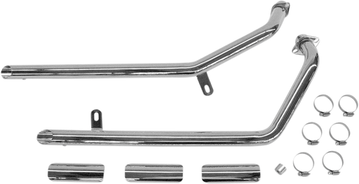 COBRA Drag Pipes Exhaust - '88-'07 Honda VLX600 1261 - PartsOutlet.com.au