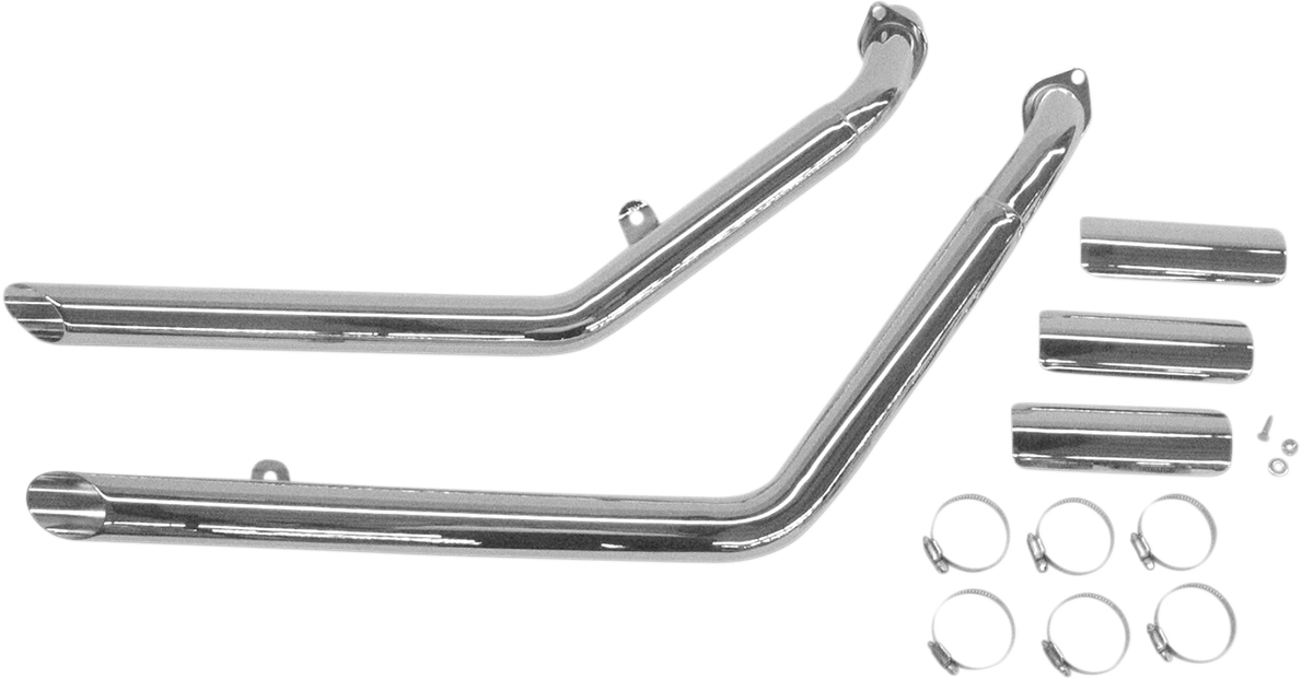 COBRA Drag Pipes Exhaust - Honda VT1100C 1987-1996 - 1266 - PartsOutlet.com.au