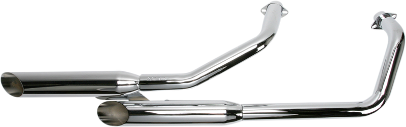 COBRA Classic Slashcut Exhaust - Chrome - VT750C 1371SC - PartsOutlet.com.au