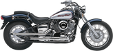 COBRA Drag Pipes Exhaust - Yamaha V-Star 1998-2005 - 650 2263 - PartsOutlet.com.au