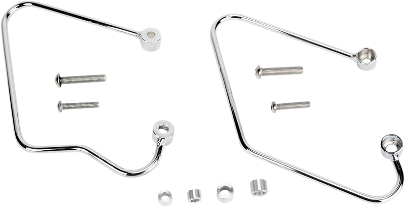 COBRA Saddlebag Supports - Chrome - Honda VTX 2004-2008 - 02-6150 - PartsOutlet.com.au
