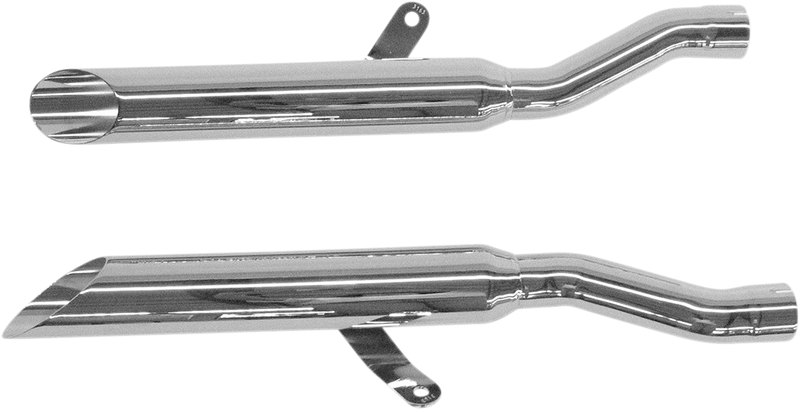 COBRA Slashcut Mufflers - Suzuki 1987-2009 - Chrome 3163TSSC - PartsOutlet.com.au