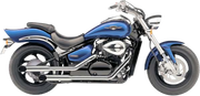 COBRA Classic Slashcut Exhaust - Suzuki '01-'09 - Chrome 3167SC - PartsOutlet.com.au