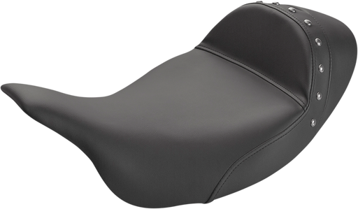 SADDLEMEN Renegade Extended Solo Seat - Black - FL '08-'23 HD Touring - Street/ Road/ Electra - 808-07B-0039EXT - PartsOutlet.com.au