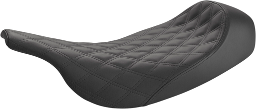 SADDLEMEN Renegade Seat - Lattice Stitched - Electra Glide / Road Glide '97-'07 - 897-07-002LS - PartsOutlet.com.au