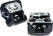 S&S CYCLE S&S® Super Stock® 89cc Cylinder Head Kit For 1999-'05 HD® Big Twins - Black Wrinkle Powder Coat Finish 90-1106 - PartsOutlet.com.au