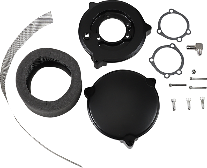 DRAG SPECIALTIES Dragtron II Air Cleaner - Black - Harley-Davidson 1988-2006 - 121160 - PartsOutlet.com.au