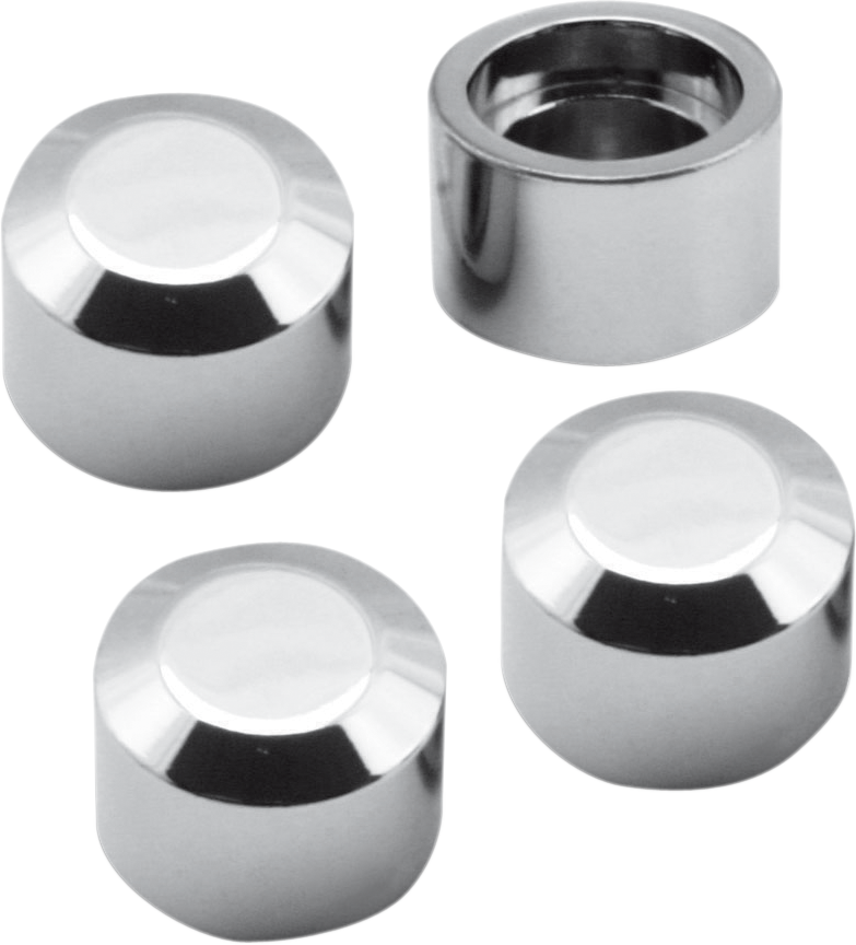 S&S CYCLE Chrome Head Bolt Covers - 50-0333 - PartsOutlet.com.au