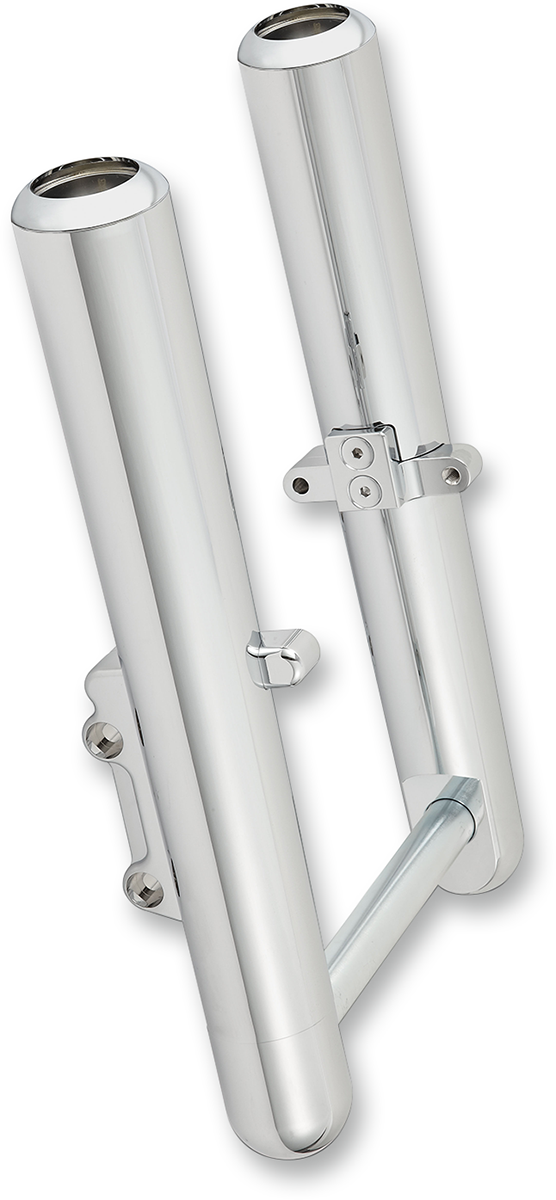ARLEN NESS SMOOTH "HOT LEG" FORK LEGS, CHROME - '08-'13 / SINGLE DISC - 06-520