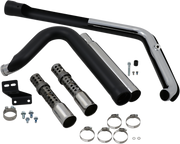 COBRA 909 Exhaust - Black - '12-'17 Softail 6711B - PartsOutlet.com.au