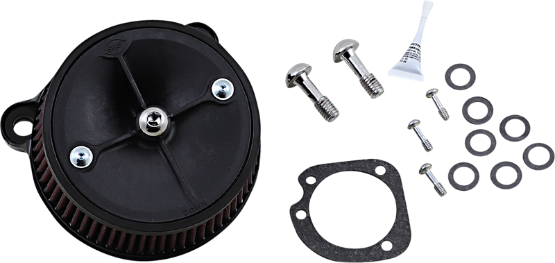 S&S CYCLE Stealth Street-Legal Air Cleaner Kit Without Cover for 2007-Up HD® XL Sportster® Models with Stock EFI - 170-0302E - PartsOutlet.com.au