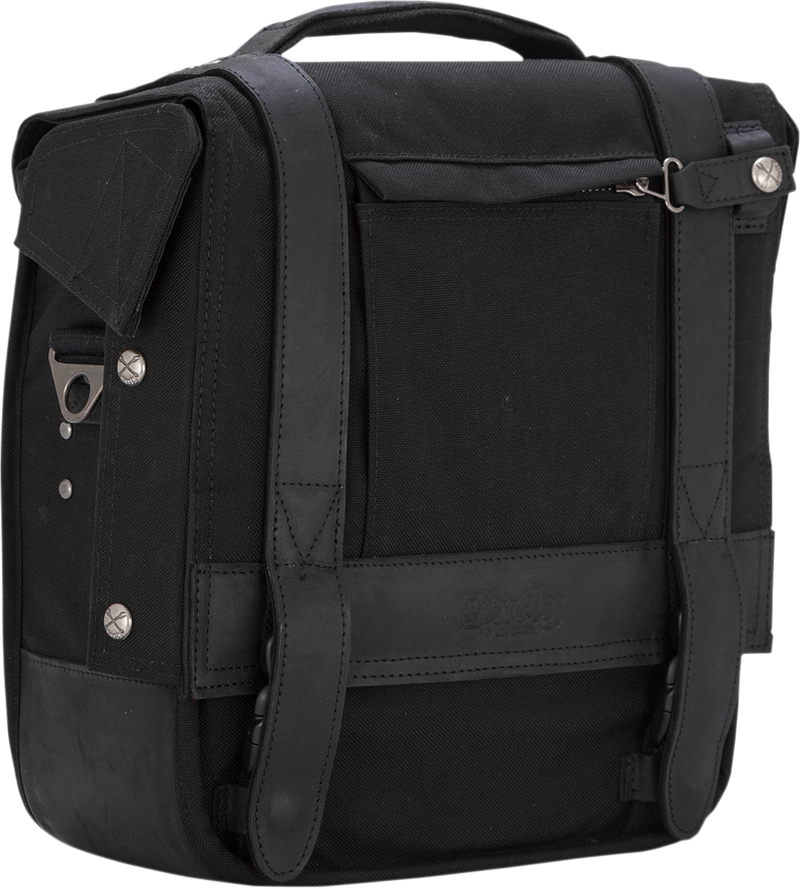 BURLY BRAND Detachable Saddlebag - Black B15-1000B - PartsOutlet.com.au