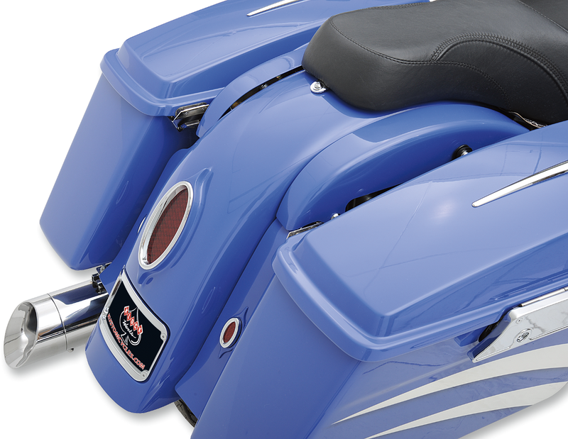 KLOCK WERKS Saddlebag Upper Covers - Smooth - Harley-Davidson '95-'08 - KWS-01-0004 - PartsOutlet.com.au