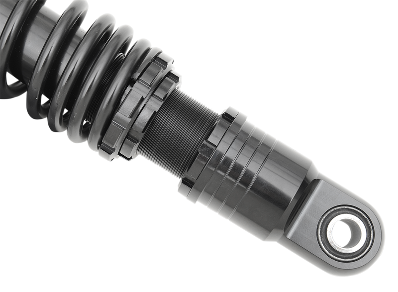 DRAG SHOCKS Premium Ride-Height Adjustable Shocks - Black - Standard - 11" - Harley-Davidson - FL Touring '84-'23 - C16-0160AB