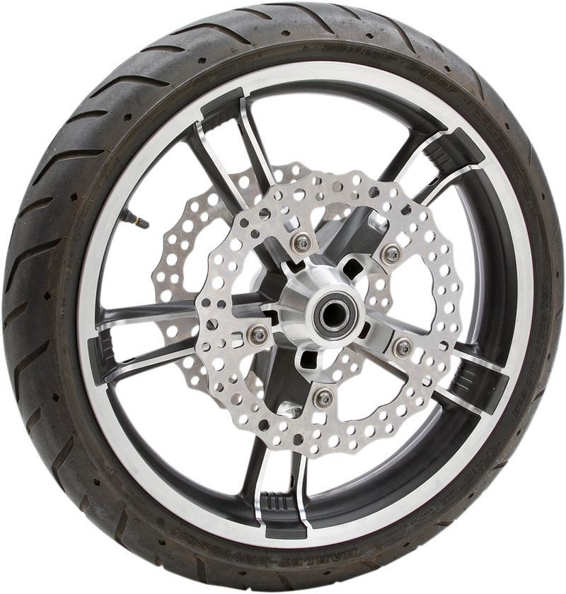 ARLEN NESS JAGGED BRAKE ROTORS, FLT FRONT '14-'24 - 11.8" 02-788