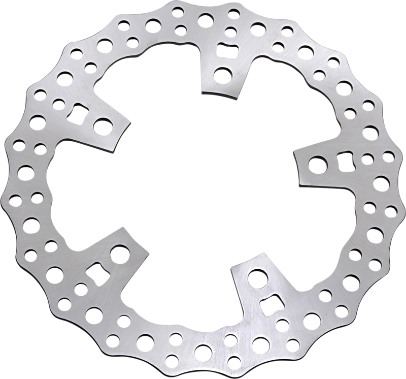 ARLEN NESS JAGGED BRAKE ROTORS, FLT FRONT '14-'24 - 11.8" 02-788