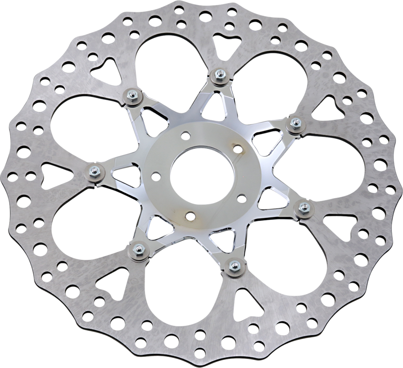 ARLEN NESS Front Rotor - 14" PROCROSS BRAKE ROTORS, CHROME - FL '08-'16 - 33-10102-203