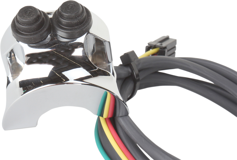 LEGEND SUSPENSION Switch Assembly - FL - Deutsch Connector - Chrome 0616-0207 - PartsOutlet.com.au